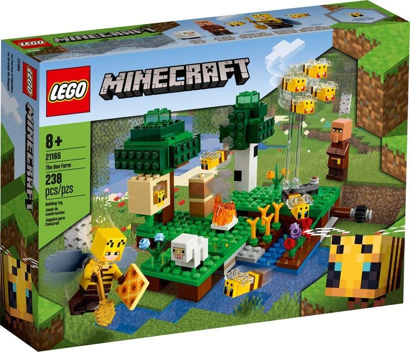 Lego Minecraft The Bee Farm 當個創世神 養蜂場 玩具 遊戲類 玩具 Carousell