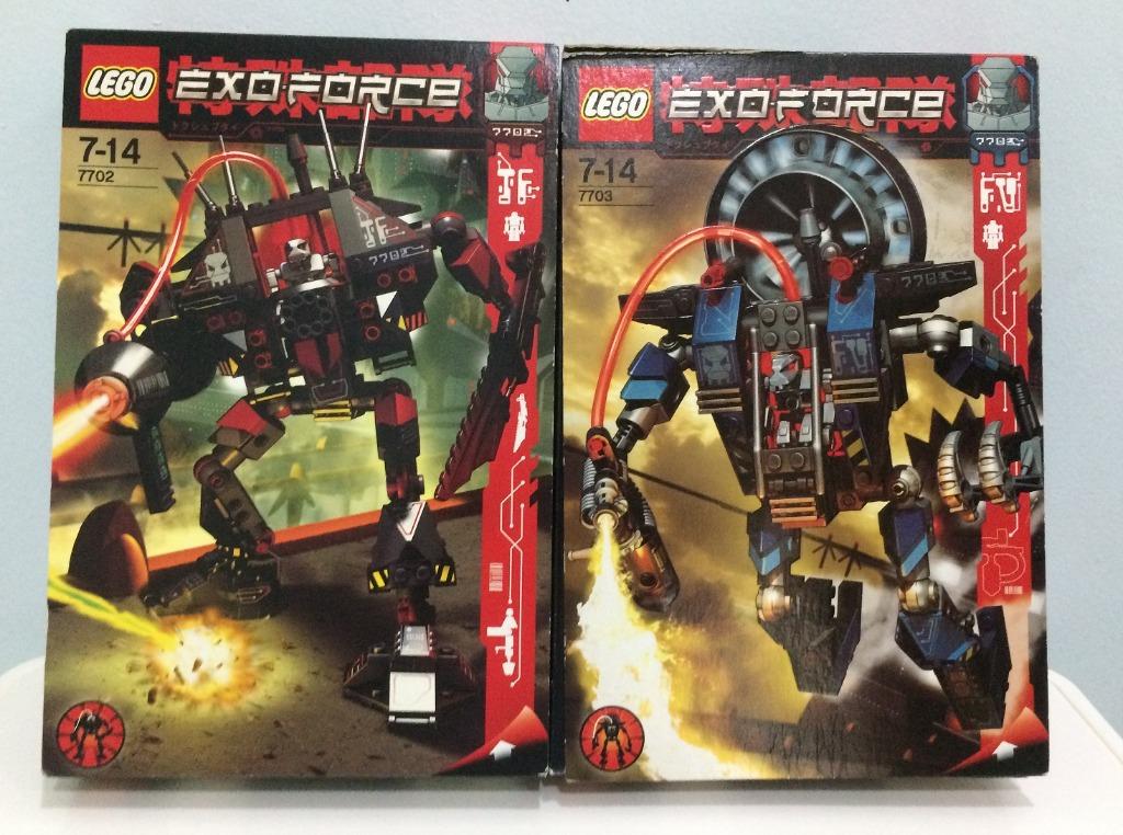 LEGO Force - 7702 Thunder Fury, 7703 Fire Vulture, Hobbies Toys, Collectibles & Memorabilia, Fan Merchandise on Carousell