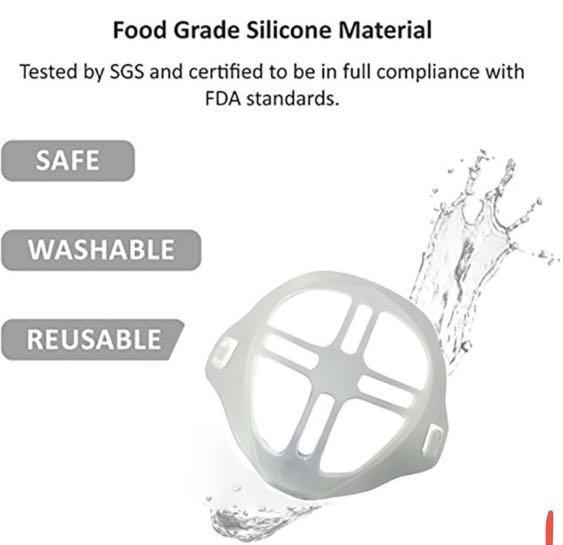 Light Face Mask Inner Bracket Breathable Mask Support Frame Makeup ...