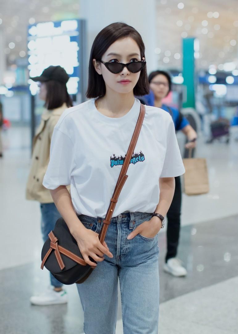 Loewe gate bag street style top