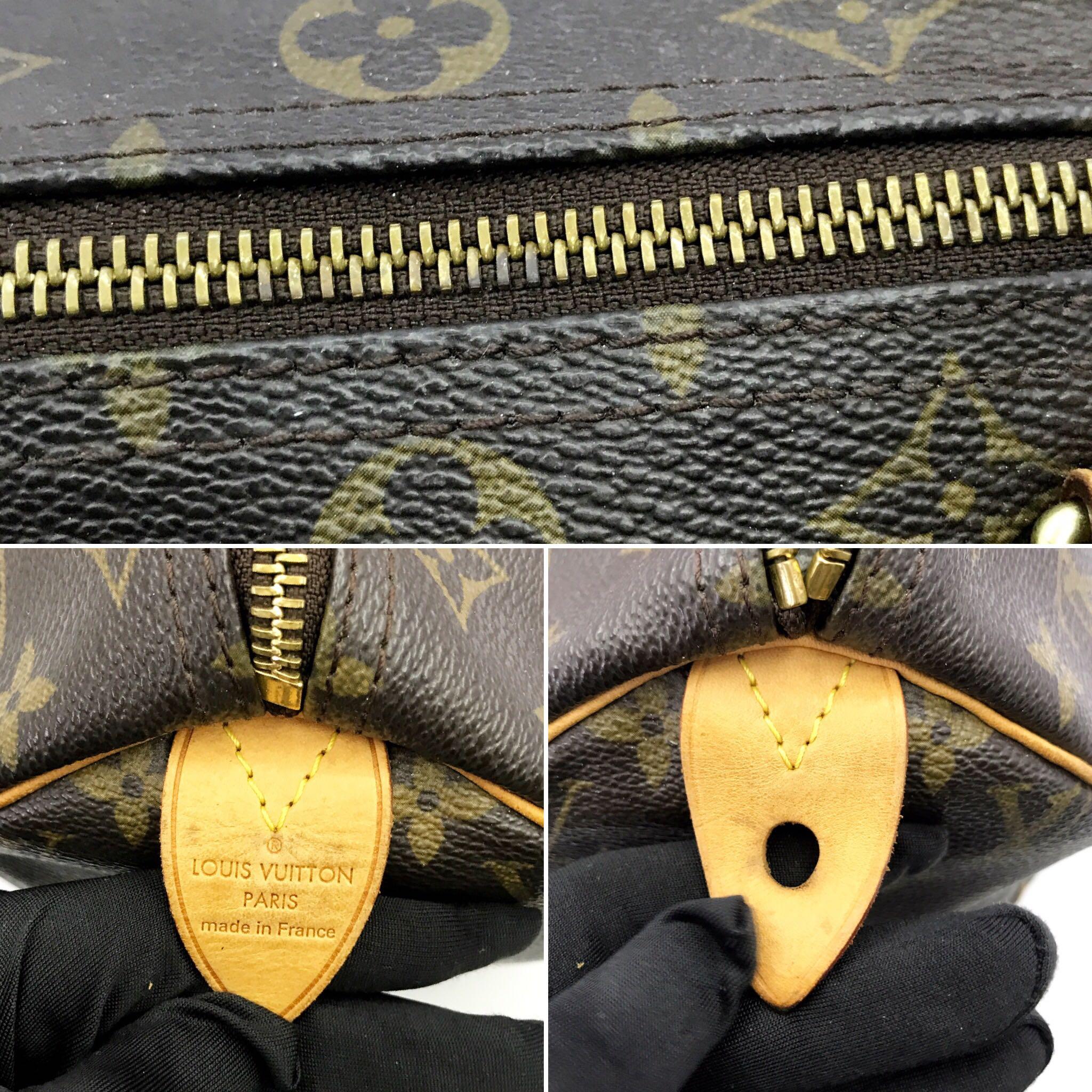 Louis Vuitton M41526 Monogram Speedy 30 With Lock / 217001347 !, Luxury,  Bags & Wallets on Carousell