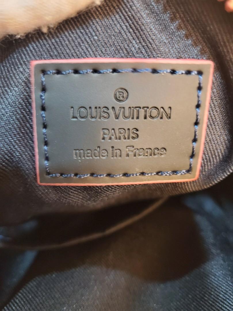 Louis Vuitton upside down logo danube, Men's Fashion, Bags, Backpacks on  Carousell