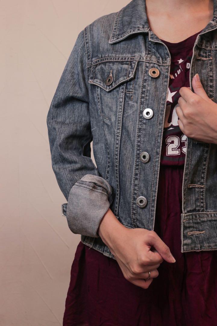 Marco polo denim jacket top