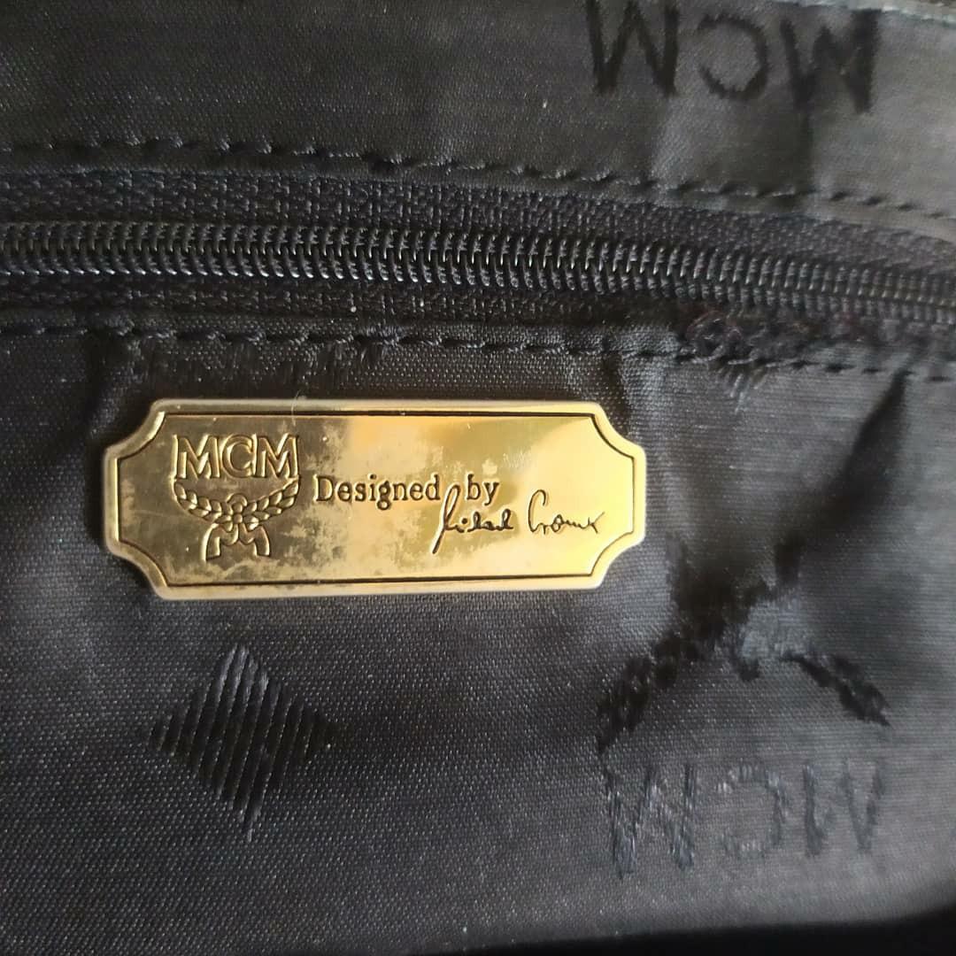 MCM BACKPACK GERMANY (Category: Luxury Bags & Wallets) located in Meycauayan. Submitted by nettystrendyshopph (Listing ID 1066170028, Image 2). Description: MCM Vintage Leather Backpack Germany Preloved bag (sign of usage esp. on hardware) Naiikot Turnilyo sf not included.