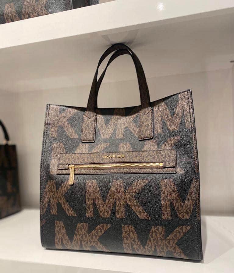 MK kenly Large tote w/ sling Original eta Last week Dec, Luxury, Bags &  Wallets on Carousell