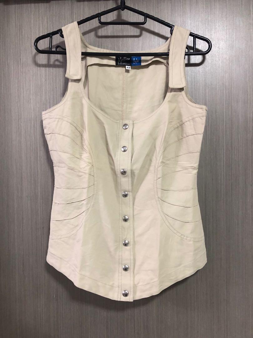 bustier vest