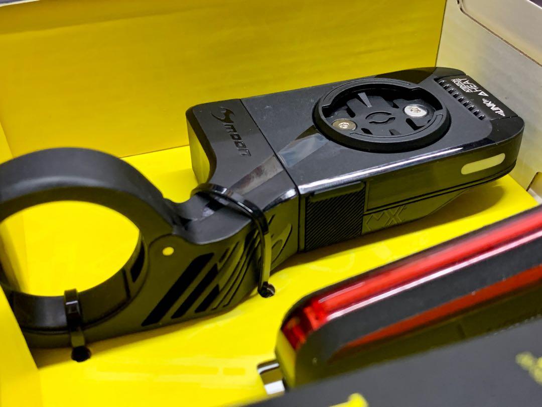 Moon MX & Cerberus Rechargeable Bike Light Set, Sports Equipment