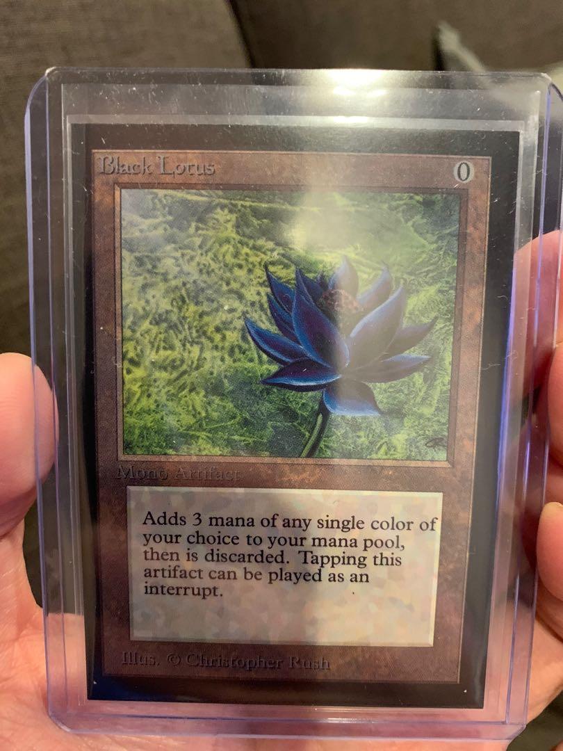 Mtg Mint Collector S Edition Ce Black Lotus Magic The Gathering Card Hobbies Toys Toys Games On Carousell