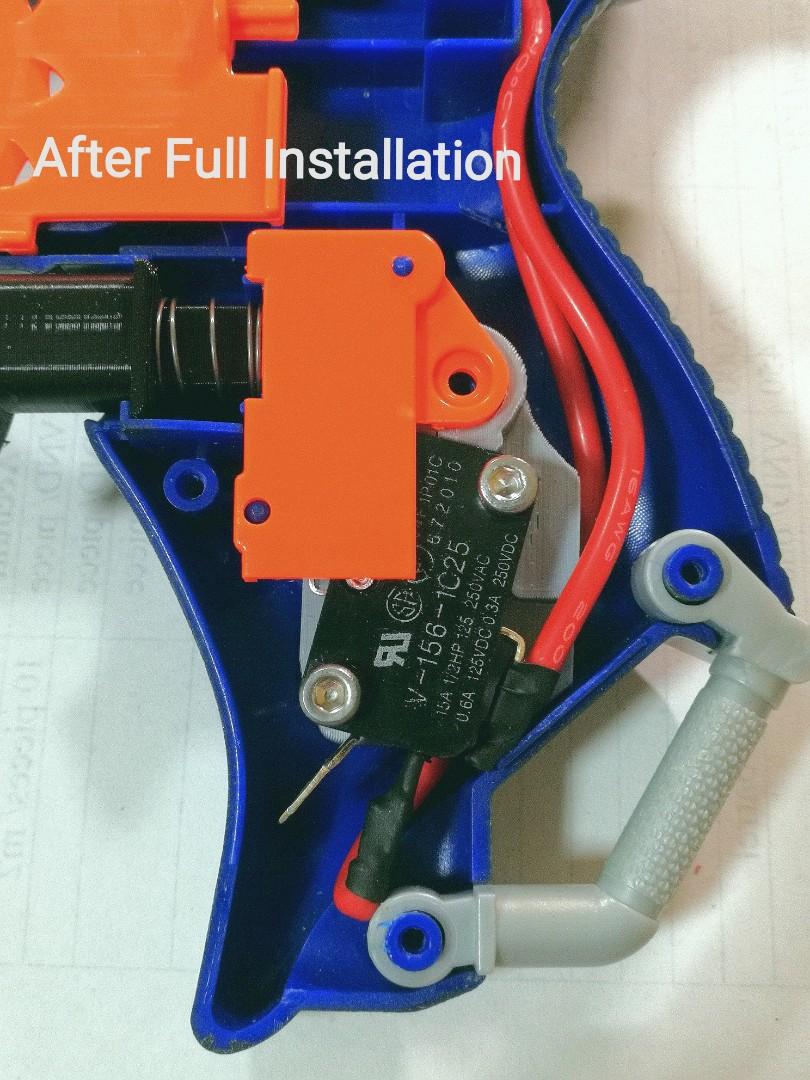 Nerf Stryfe Rev / Acceleration Switch Mount, Hobbies & Toys, Toys