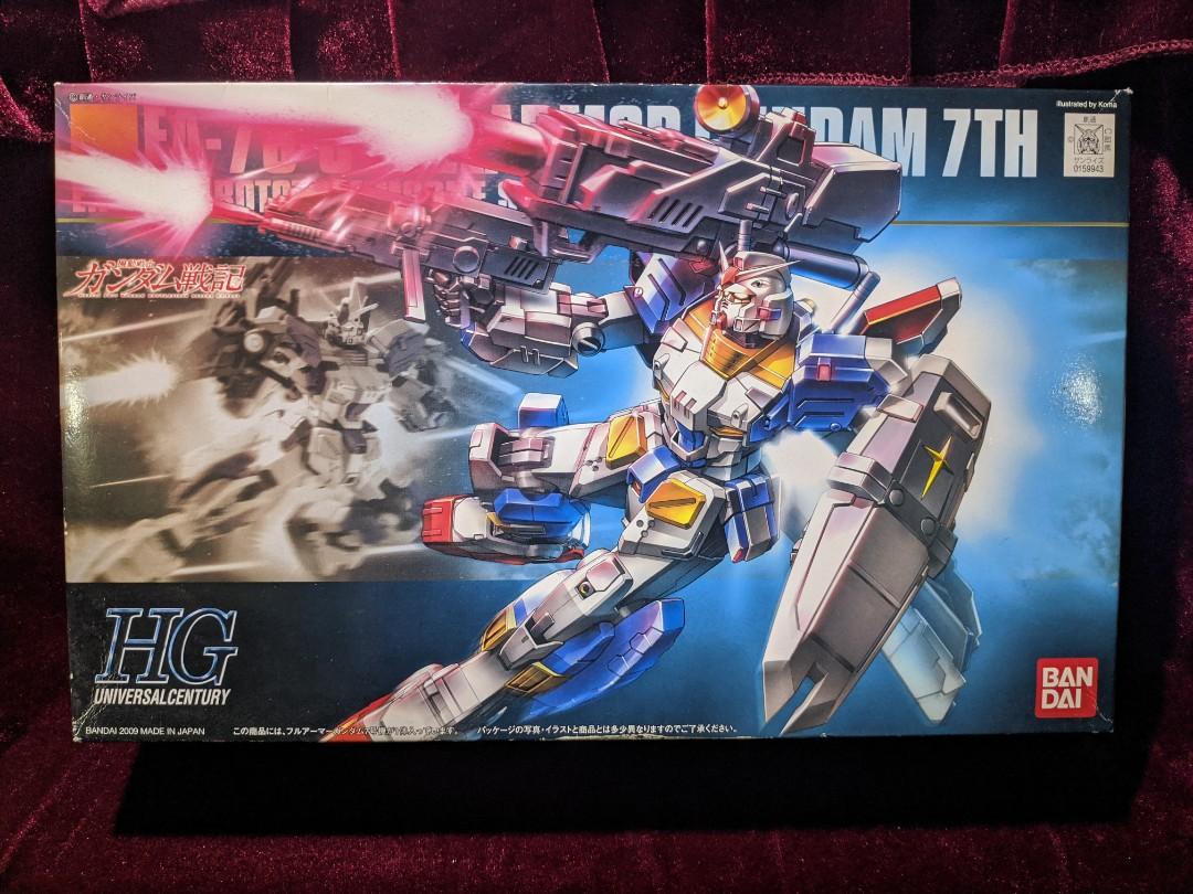 (NEW) GUNDAM FA-78-3 FULL ARMOR GUNDAM 7TH - HG 1/144 scale, Hobbies ...