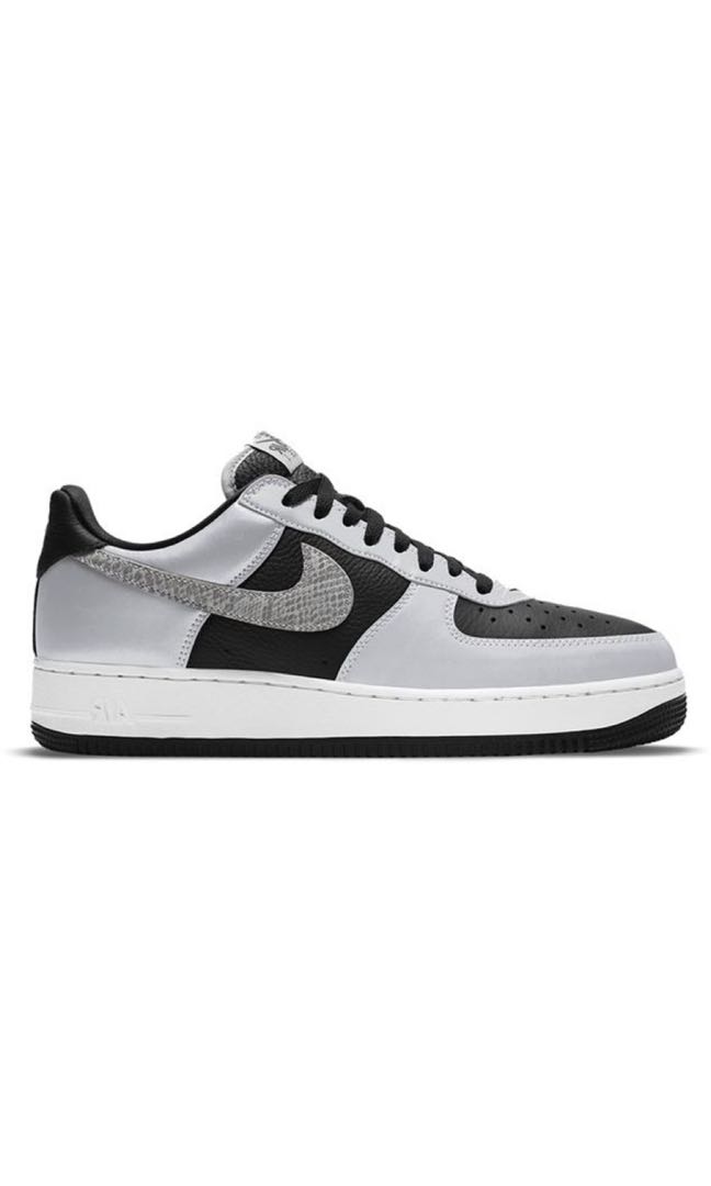 Nike air on sale force black silver