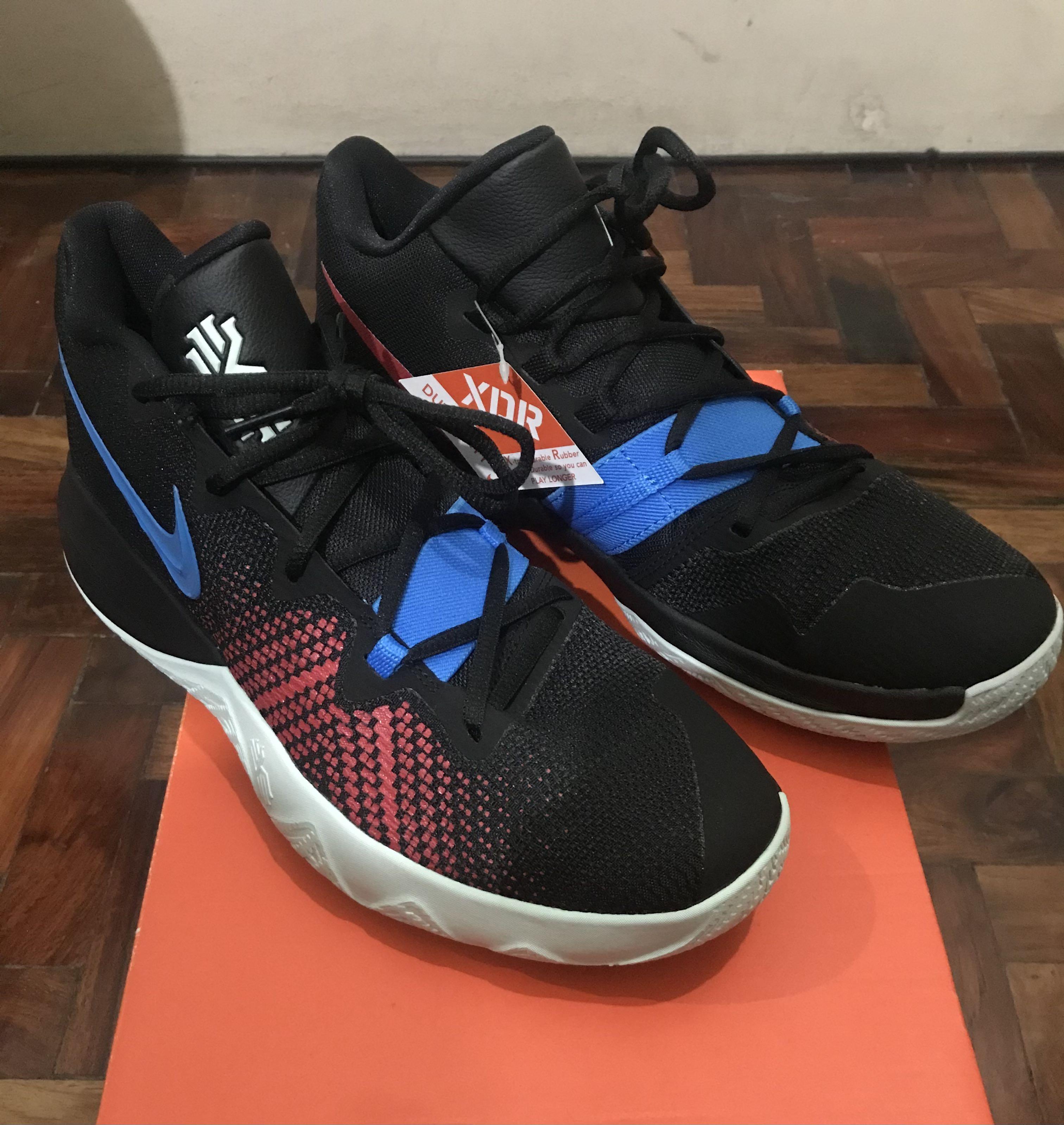 nike kyrie flytrap red white and blue