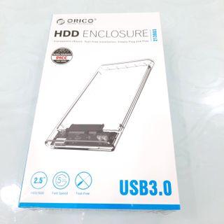 ORICO 2.5 Inch Hard Drive Enclosure Case  (Brand New In Box)