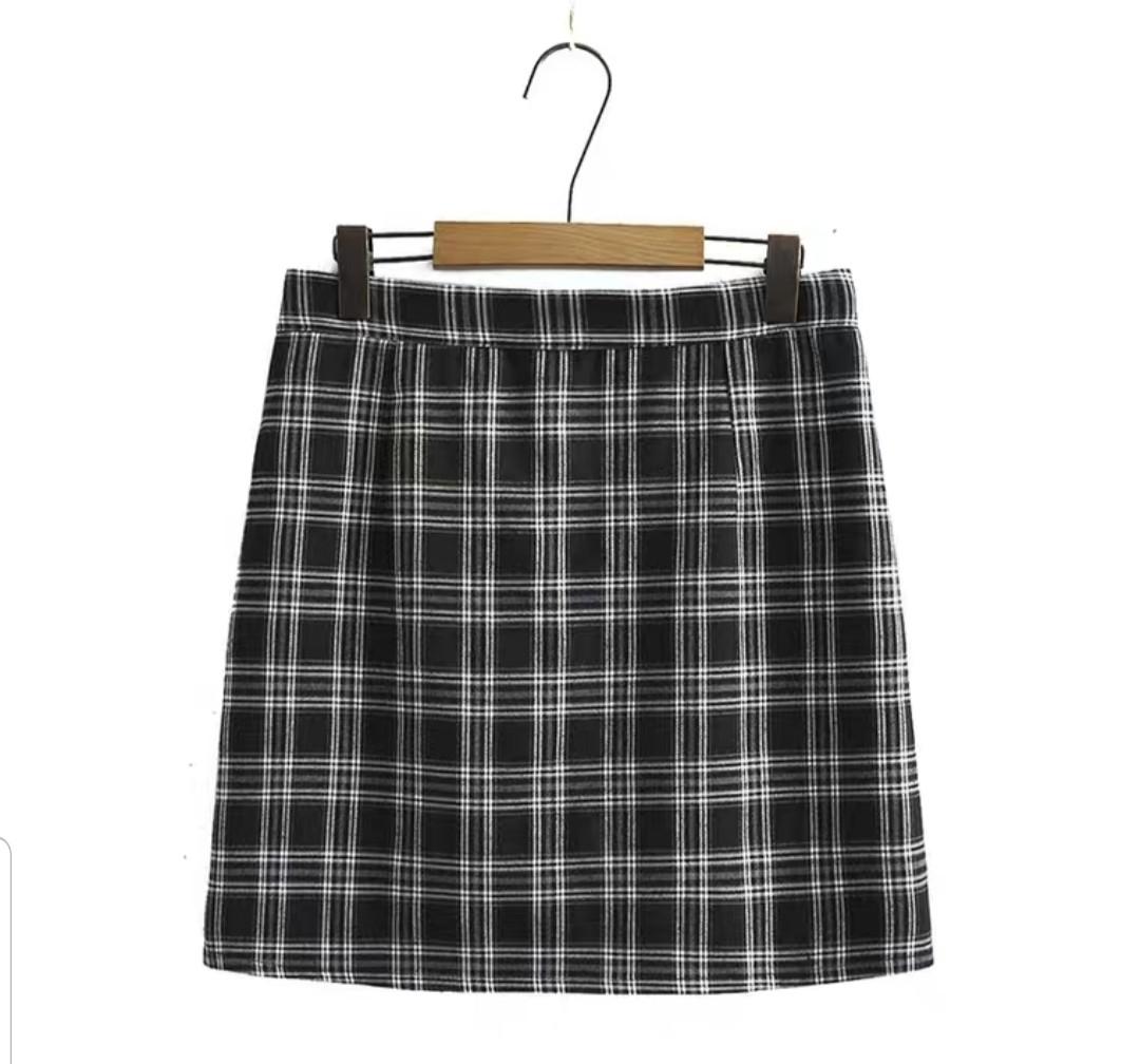 Pleated plaid mini skirt costco outlet