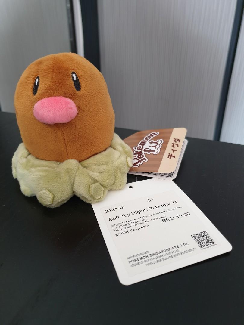 diglett soft toy