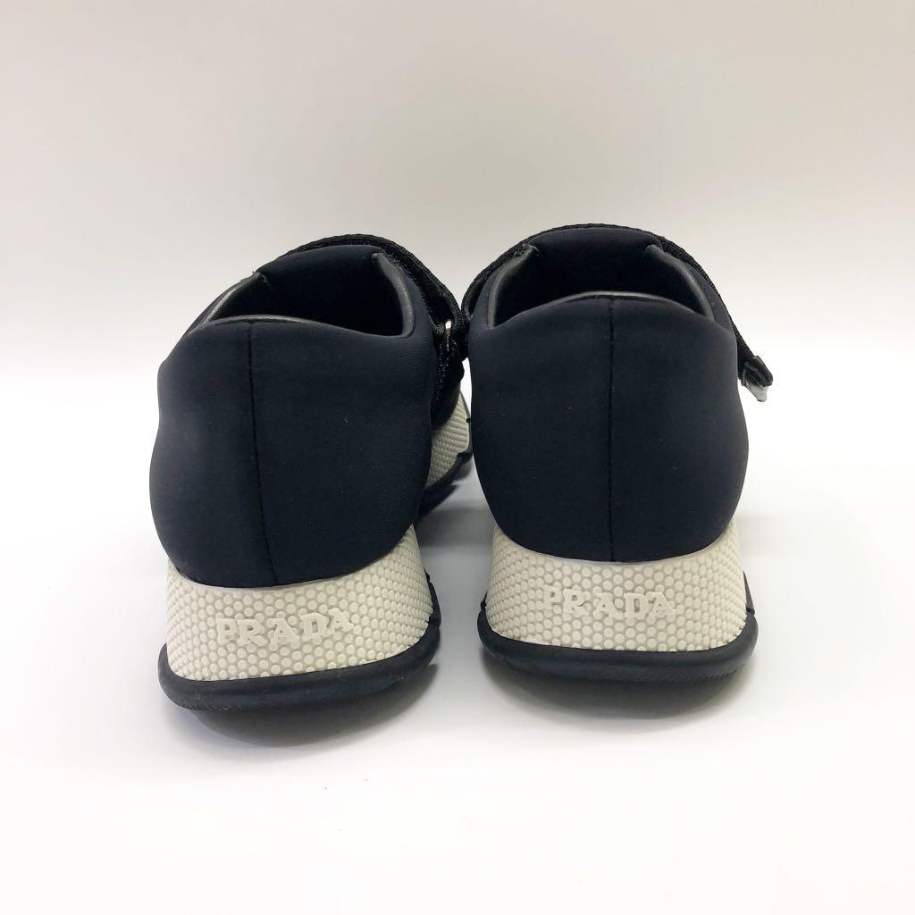 PRADA 3S6179 NAVY SNEAKERS 217001246 Women s Fashion Footwear Sneakers on Carousell