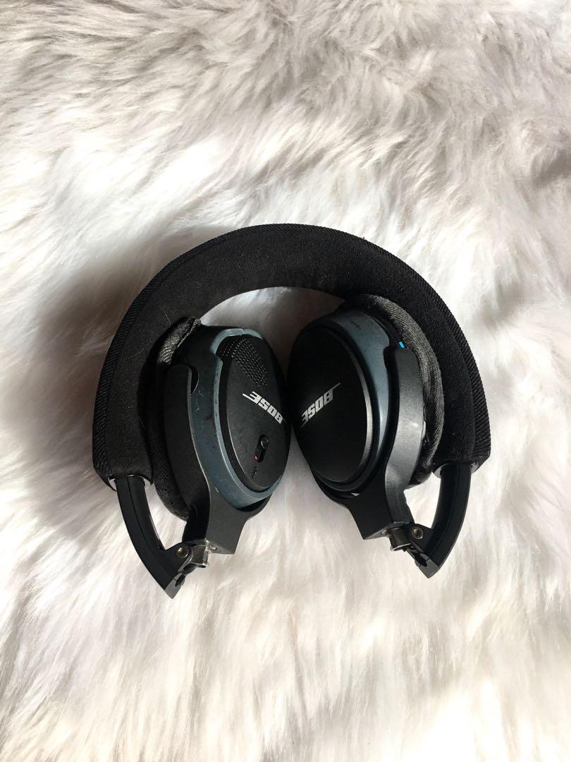 ORIGINAL BOSE SOUNDLINK ON-EAR BLUETOOTH WIRELESS HEADPHONE (Category: Headphones & Headsets) located in Tarlac. Submitted by cjtin27 (Listing ID 1066133797, Image 3). Description: •Pre-owned Original Bose headphone •Bose wired bluetooth headphone •Barely used, na stock lang sa kwarto ko •Comfortable to wear •Working perfectly and has excellent sound • Noise Background cancellation •All the controls are perfectly working •Bluetooth is also workin