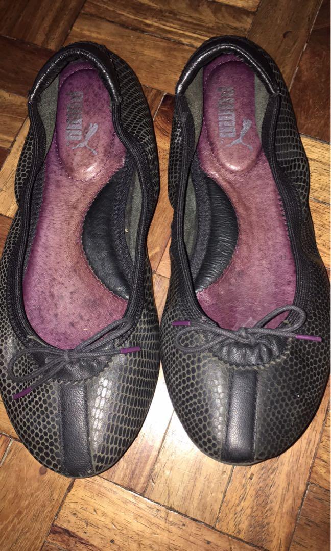 Puma pure leather doll shoes Women s Fashion Footwear Flats