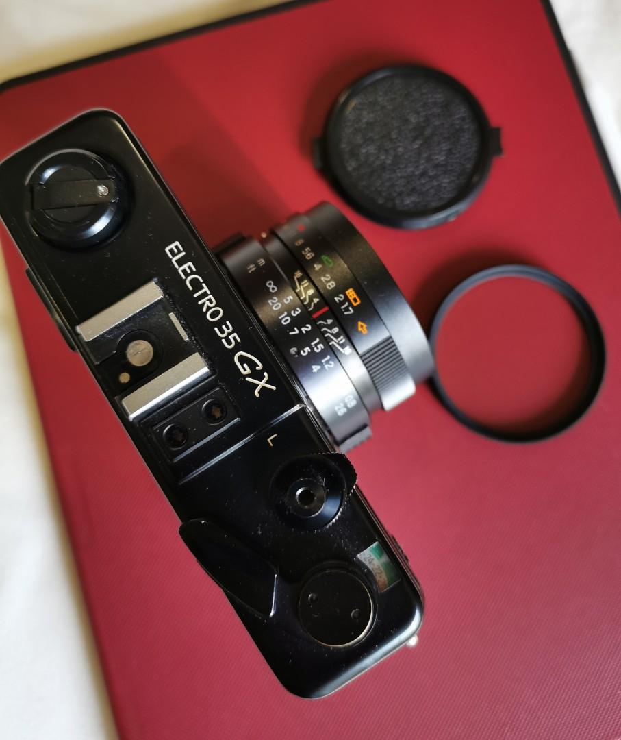 Rare Mint Black Yashica Electro 35 Gx Photography Cameras On Carousell