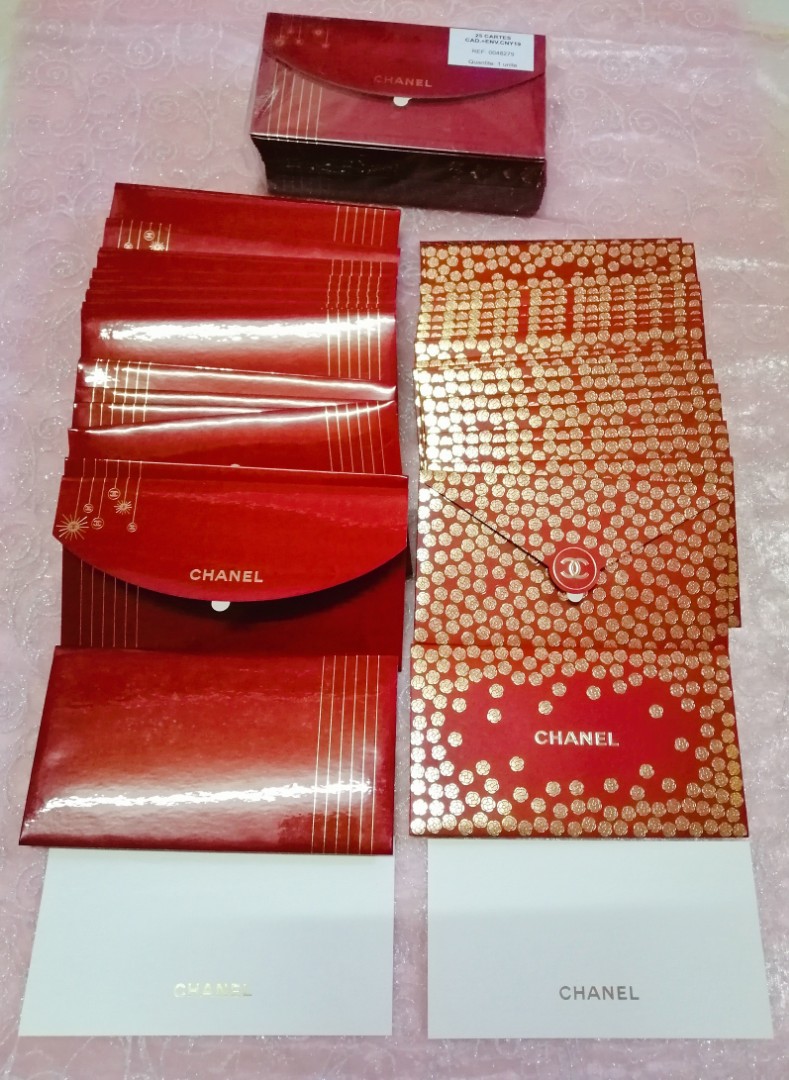 CNY 2023 CHANEL Greeting Card Red Packet 1PC Hobbies  Toys  Stationery  Craft Occasions  Party Supplies on Carousell