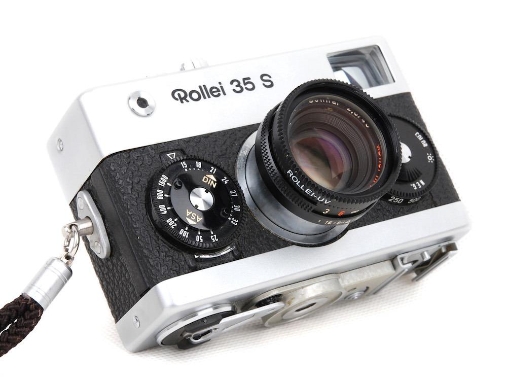 美品】ROLLEI/祿來ROLLEI 35S銀色機身帶SONNAR 40mm F/2.8鏡頭#JP24974