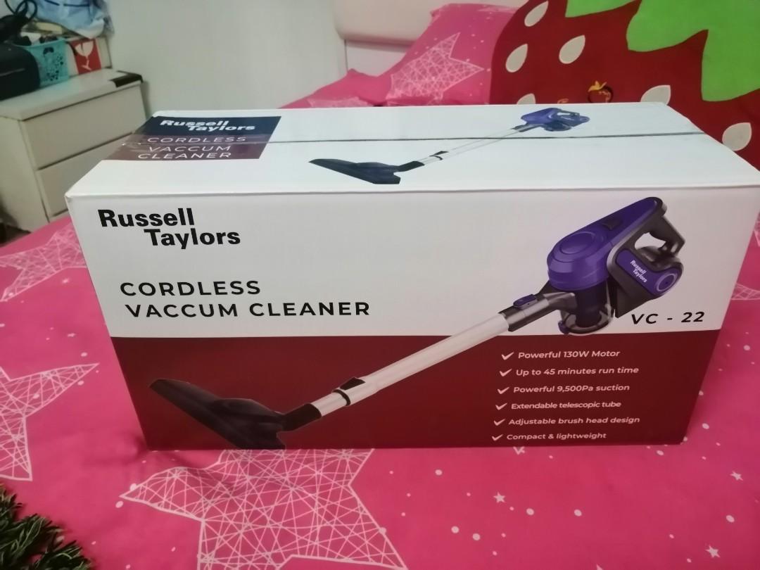 Russell taylor cordless discount vacuum cleaner review