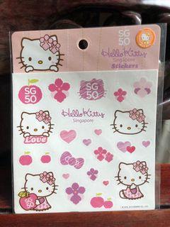 Sanrio Hello Kitty SG50 sticker
