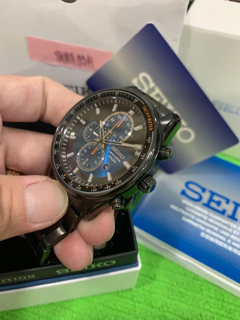 SEIKO Chronograph 7T92 Limited Edition 45mm Watch FULL SET, Men's Fashion,  Watches & Accessories, Watches on Carousell