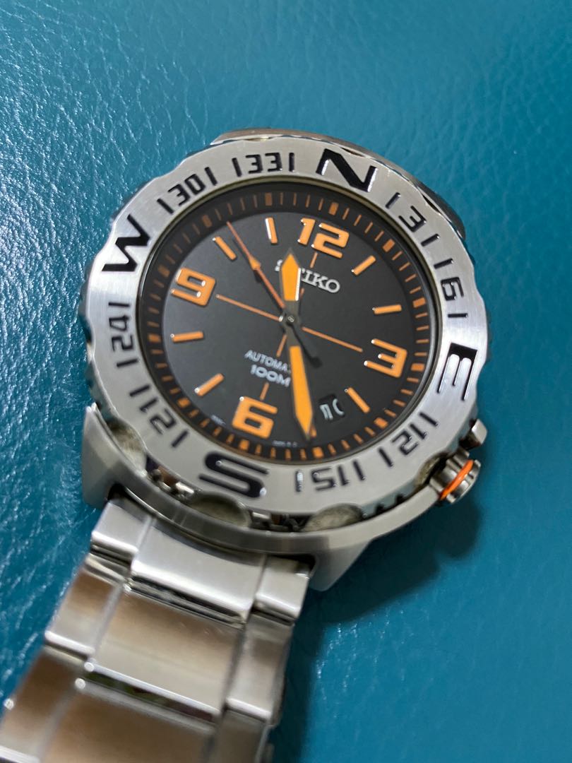 Seiko Superior Field Monster Automatic 44.5mm Luxury Watches on