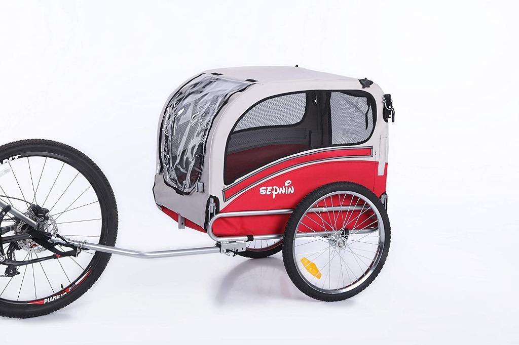 Sepnine pet on sale dog bike trailer