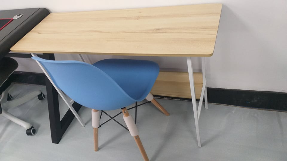 Single Size Study Table With Scandinavian Chair Furniture Home Living Furniture Tables Sets On Carousell