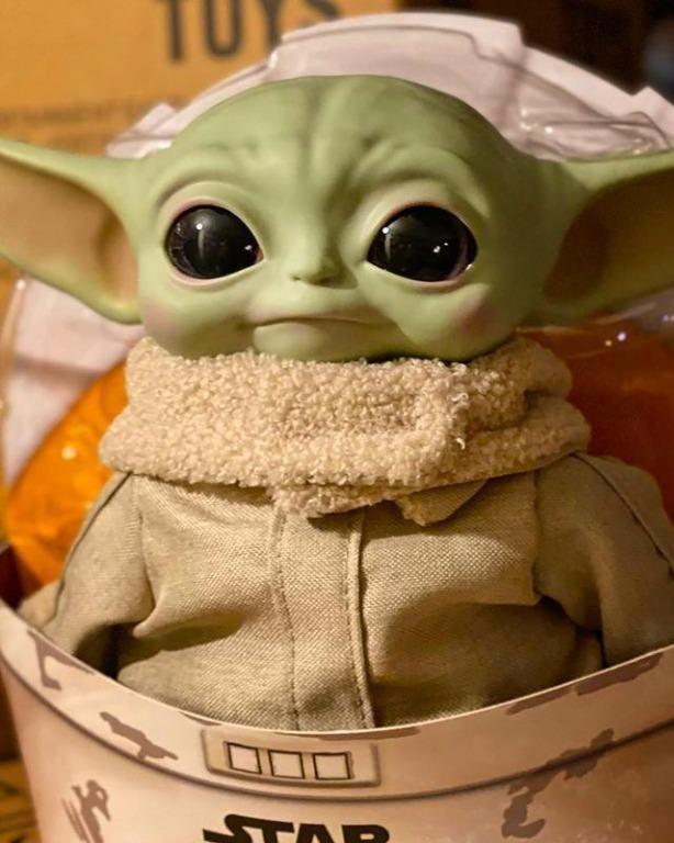 Star Wars The Mandalorian The Child Baby Yoda Plush Mattel