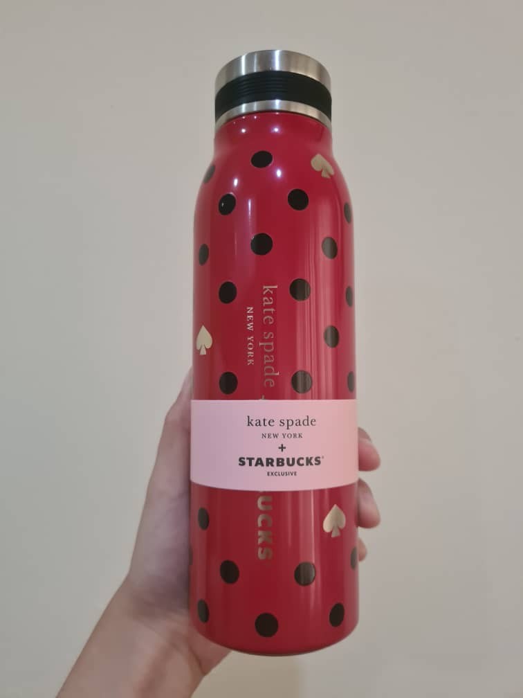 STARBUCKS X KATE SPADE TUMBLER, Furniture & Home Living, Kitchenware