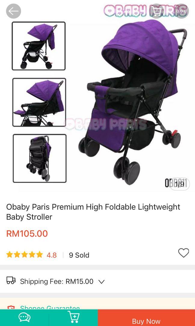 obaby paris stroller