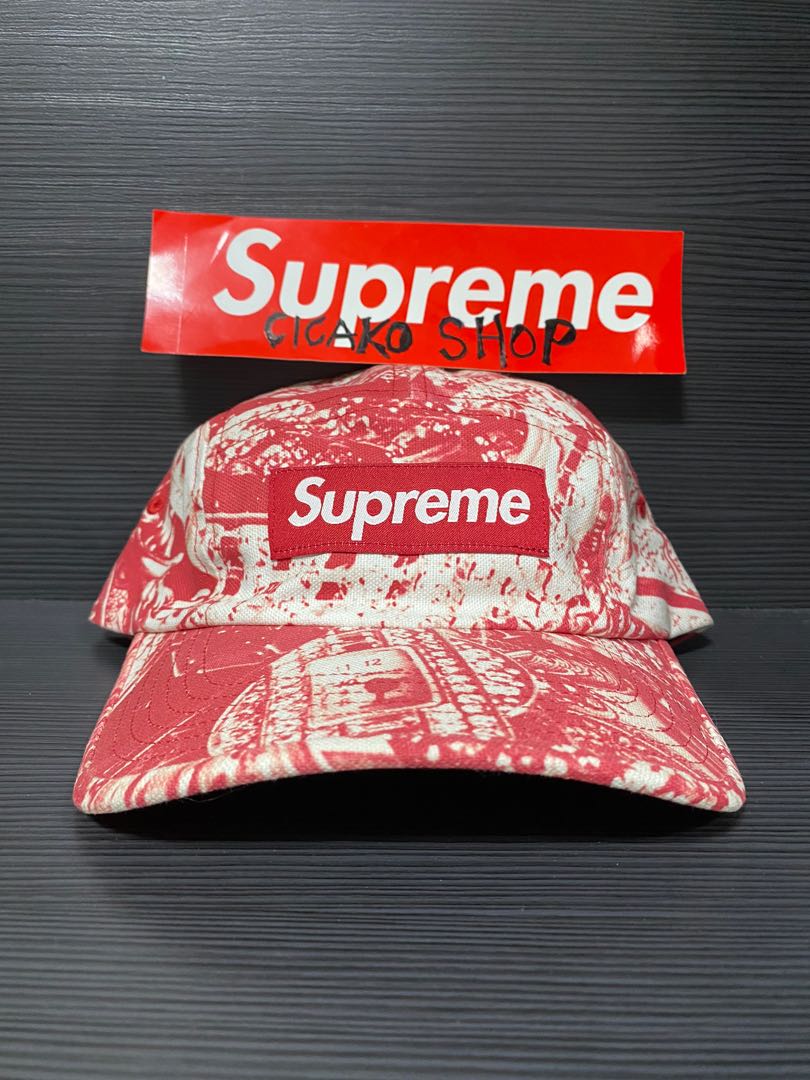 Supreme Bling Camp Cap, Men's Fashion 
