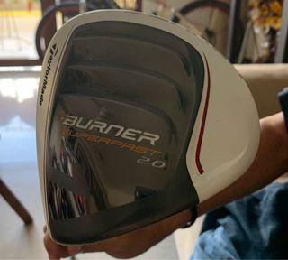 used taylormade burner superfast tp 2.0 driver golf club in value condition