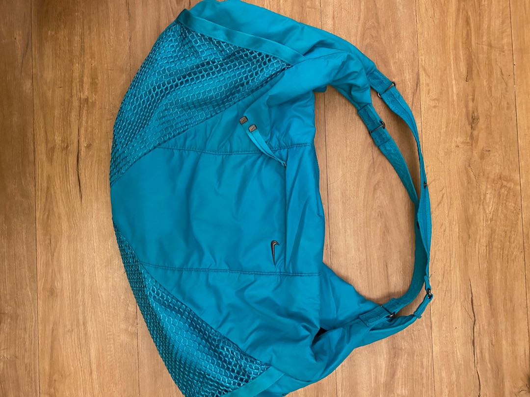 Teal Nike Gym Bag, Women's Fashion, Bags & Wallets, Crossbody Bags on