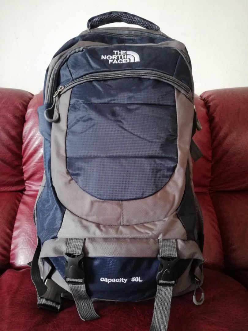 north face backpack 50l