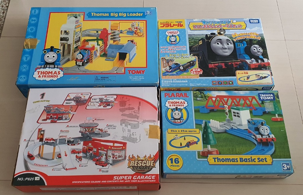 Thomas & Friends & Rescue Centre, Hobbies & Toys, Toys & Games on Carousell