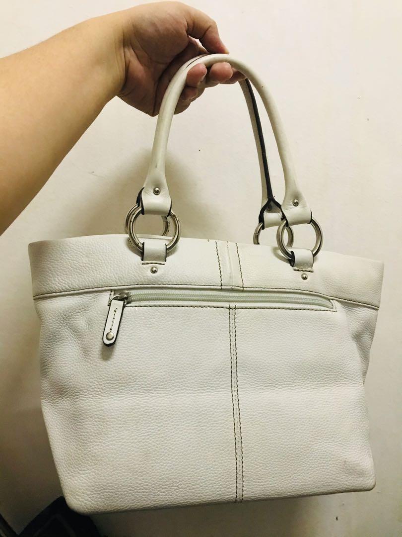 Tignanello 2-tone leather handbag purse - clothing & accessories - by owner  - apparel sale - craigslist