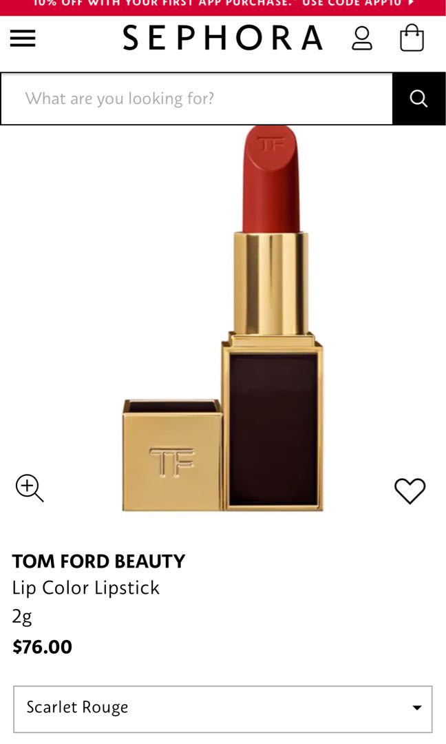 Tom ford shanghai lily sephora discount