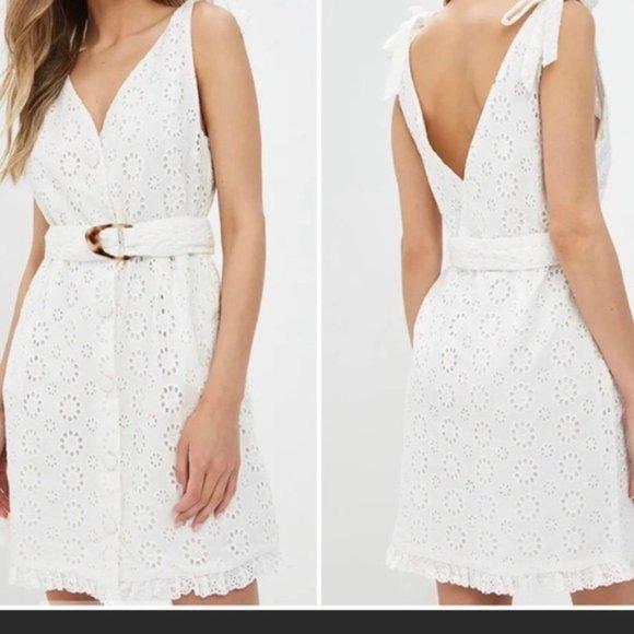 Topshop buckle dress top