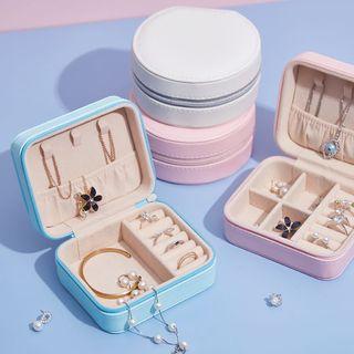 Trinket Accessories Jewelry Earrings Organizer Holder Portable Storage Box