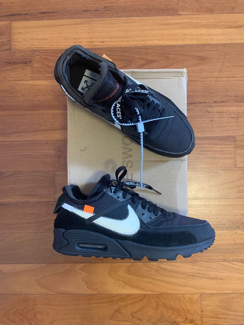 air max 90 off white grey