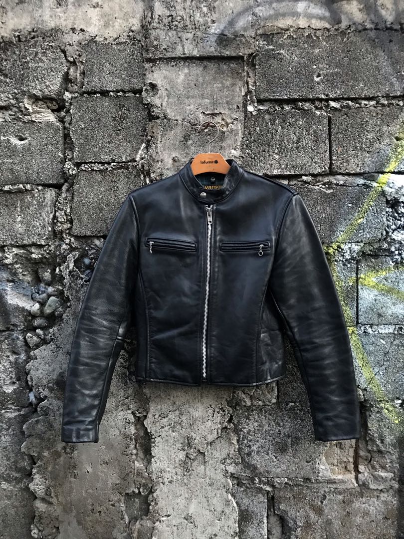 Vanson outlet cafe racer