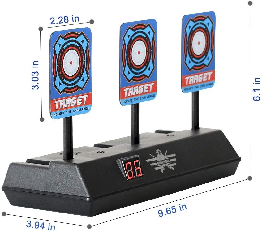 VDROL Electric Digital Target, Electric Scoring Auto Reset Shooting ...