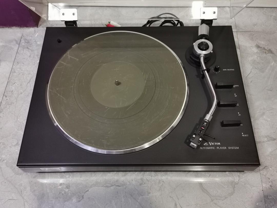 Victor JL-A15 turntable (Category: Other Audio Equipment) located in Caloocan City. Submitted by Lan_cab (Listing ID 1066176632, Image 1). Description: Victor JL-A15 turntable Belt drive Semi automatic W bnew headshell bnew cart & stylus Good working condition Made in japan Ac 100v P6,900.