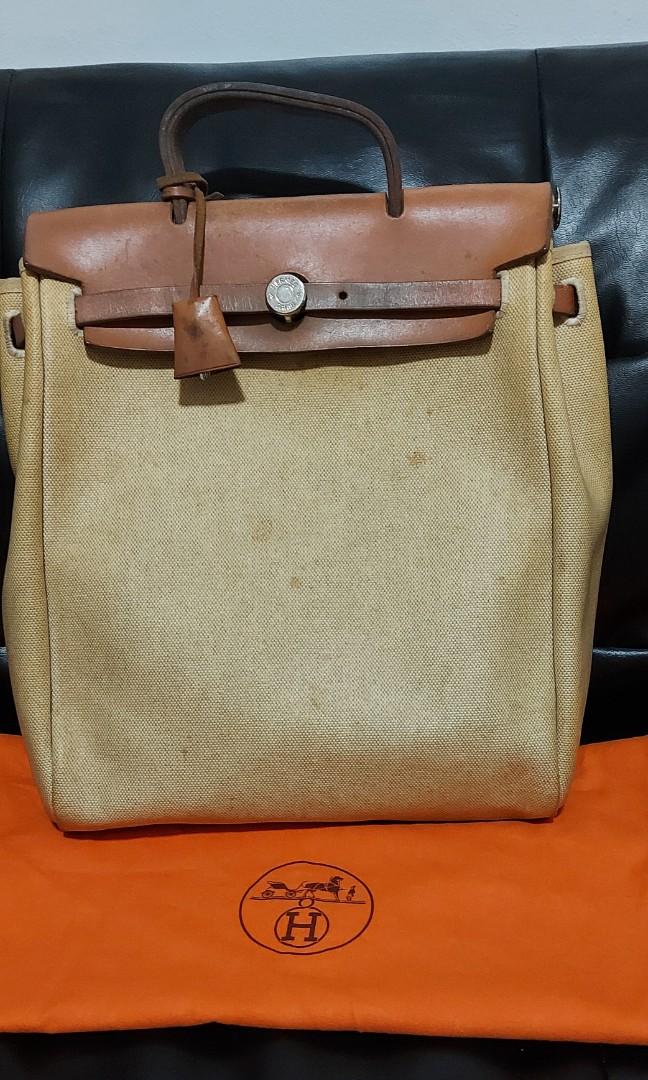 hermes vintage backpack