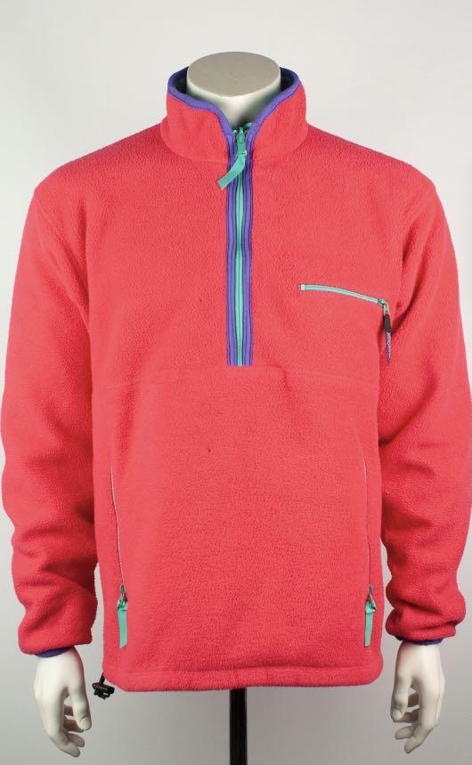 Bronson 90s Reversible Glissade Fleece Jacket Outdoor Full Zip