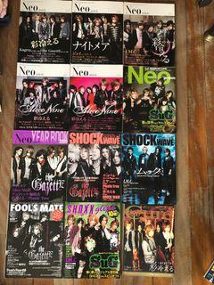 Visual Kei Magazines from 2008~2011